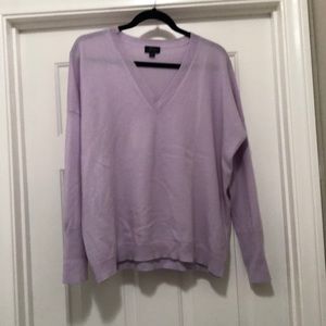 Cashmere J. Crew sweater.
